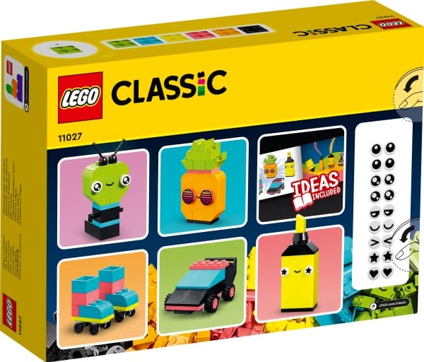 LEGO Classic 11027 Kreativ lek med neonfarger