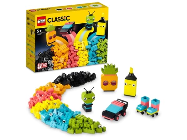 LEGO Classic 11027 Kreativ lek med neonfarger