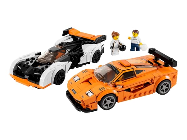 LEGO Speed Champions 76918 McLaren Solus GT och McLaren F1 LM