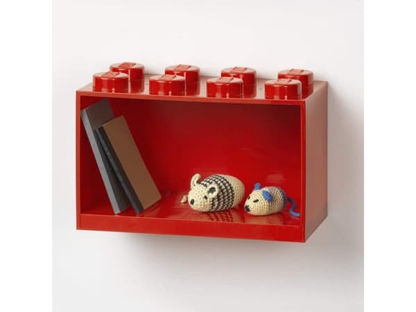 Lego Brick 8 punainen