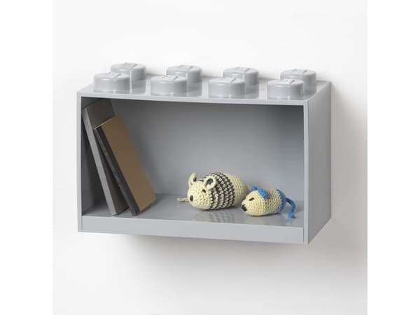 Lego Brick 8 szary