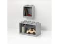 Pikkukuva 2 / 2: Room Copenhagen LEGO Regal Brick Shelf 8+4 Set 41171740 hellgrau 2 Regale (41171740)