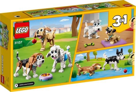 LEGO Creator Gulliga hundar 31137