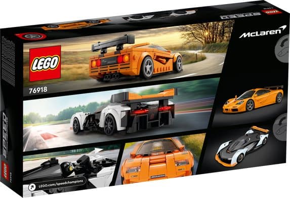 LEGO Speed Champions McLaren Solus GT & McLaren F1 LM 76918