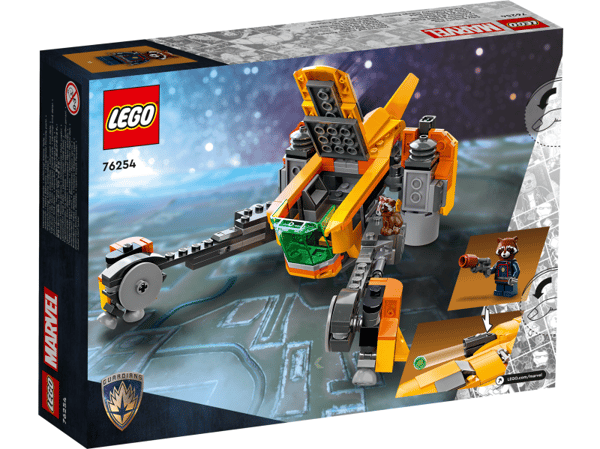 LEGO Super Heroes 76254 Baby Rocketin alus
