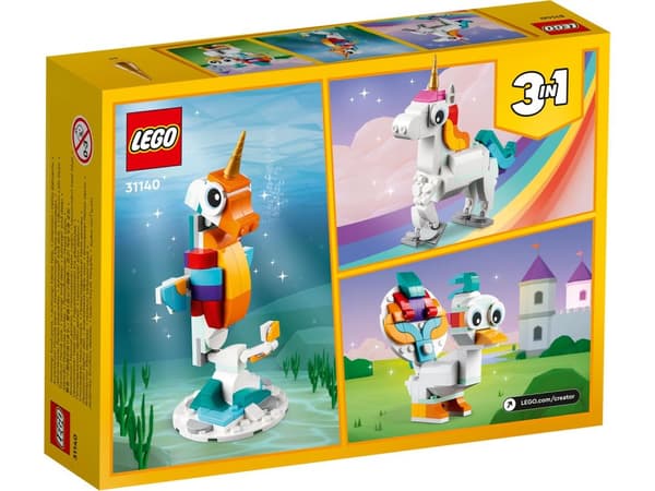 LEGO® Creator 3in1 Magisk enhörning 31140