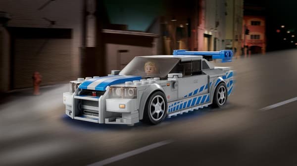LEGO® Speed Champions 2 Fast 2 Furious Nissan Skyline GT-R (R34) 76917