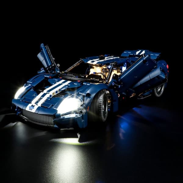 Belysning till Technic 2022 Ford GT 42154 LGK568