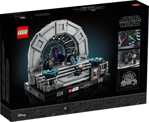 LEGO Star Wars Emperors Throne Room Diorama 75352