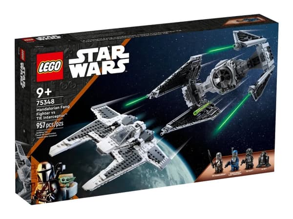 LEGO Star Wars 75348 Mandalorian Fang Fighter vs. TIE Interceptor™