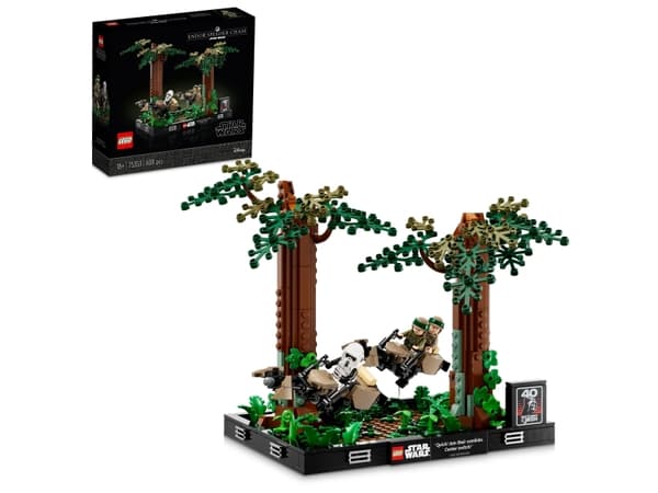LEGO Star Wars TM 75353 Diorama med speederjakt på Endor™