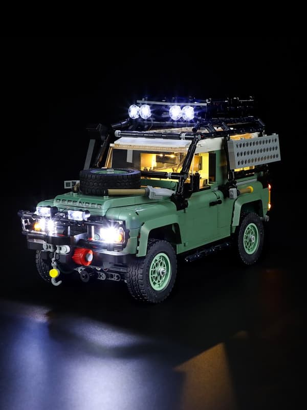 Belysning till Icons Land Rover Classic Defender 90 10317 LGK584