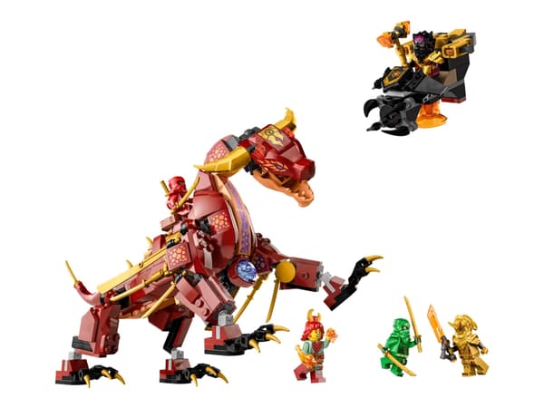 LEGO Ninjago 71793 Den transformerende lavadragen Heatwave
