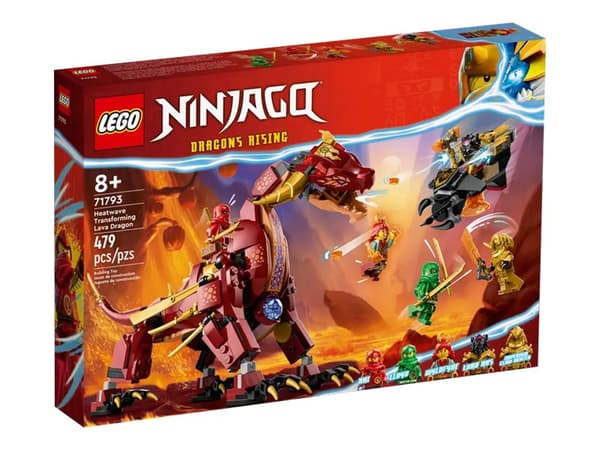 LEGO Ninjago 71793 Den transformerende lavadragen Heatwave