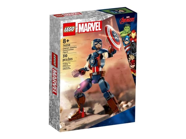 LEGO Super Heroes 76258 Byggbar figur av Captain America