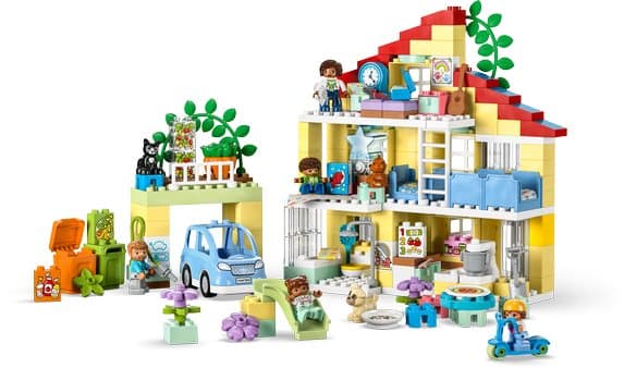 LEGO DUPLO 3in1 Familjehus 10994