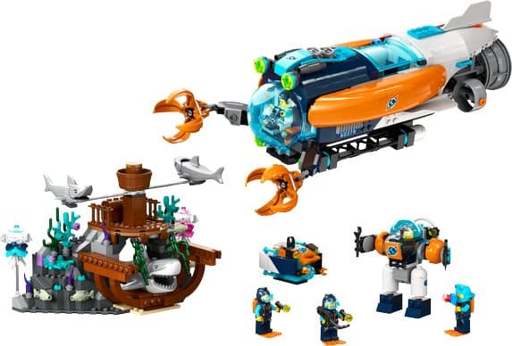 LEGO City Havsutforskare och ubåt 60379
