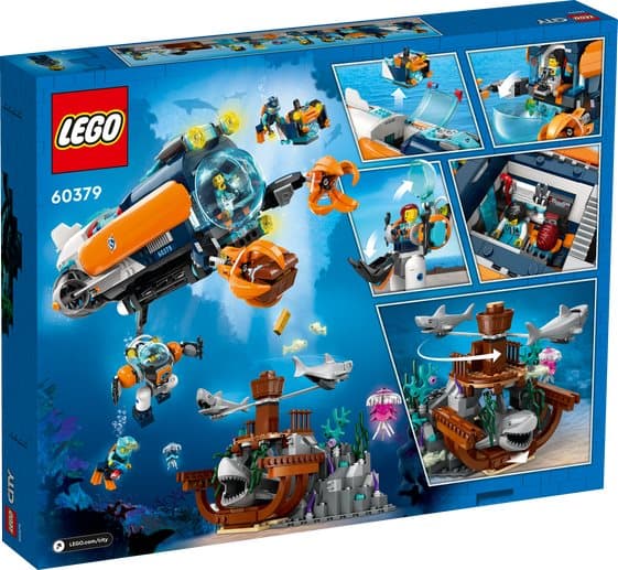 LEGO City Havsutforskare och ubåt 60379