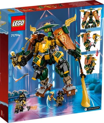 LEGO Ninjago Lloyds och Arins ninjarobotar 71794