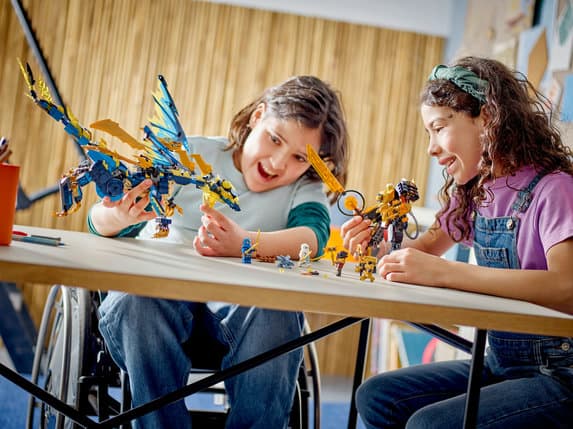 LEGO Ninjago Elementdraken mot kejsarinnans robot 71796