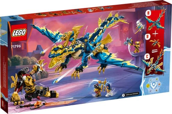 LEGO Ninjago Elementdraken mot kejsarinnans robot 71796