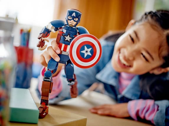 LEGO Super Heroes Captain America byggfigur 76258