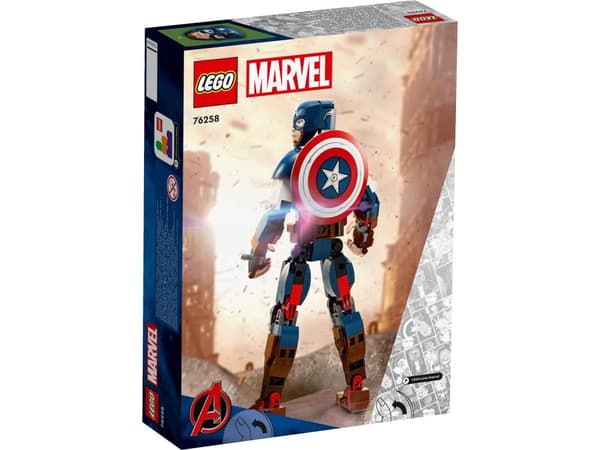 LEGO® Marvel Captain America byggfigur 76258