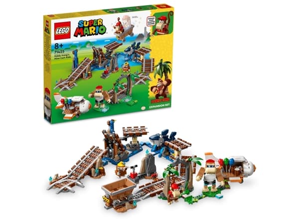 LEGO Super Mario 71425 Diddy Kongs gruvevogntur – ekstrabanesett