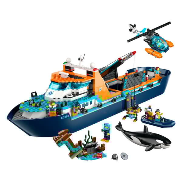 LEGO City - Polarutforskare och skepp