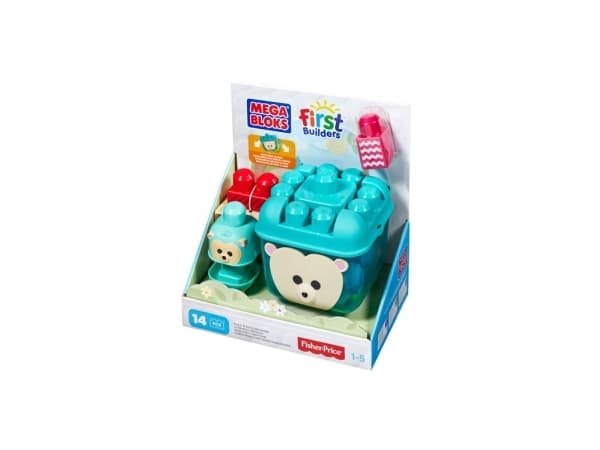Mega Bloks Build ‘n Rock Hedgehog, Byggsats, 1 År, Plast, 10 styck