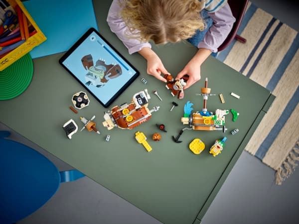 LEGO Super Mario 71427 Larrys och Mortons luftskepp – Expansionsset
