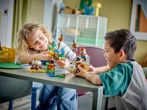LEGO Super Mario 71427 Larrys och Mortons luftskepp – Expansionsset