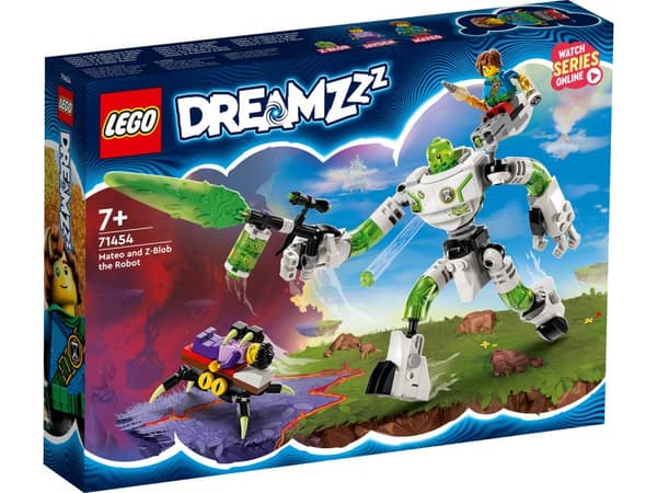 LEGO® DREAMZzz™ Mateo och roboten Z-Blob 71454