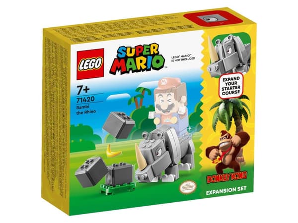 LEGO® Super Mario™ Noshörningen Rambi Expansionsset 71420