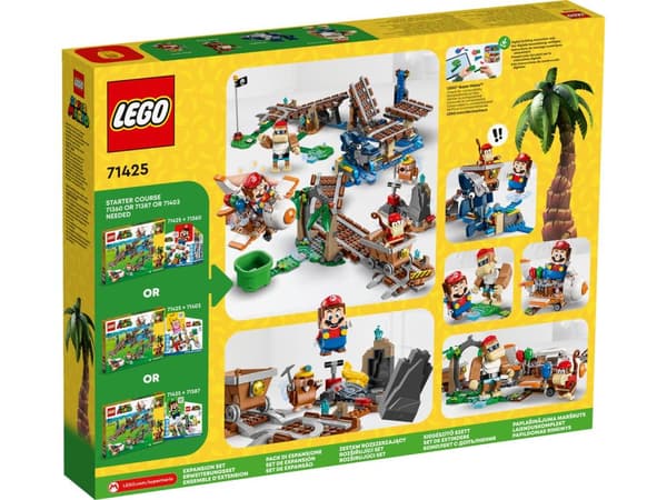 LEGO® Super Mario™ Diddy Kongs gruvvagnsfärd Expansionsset 71425