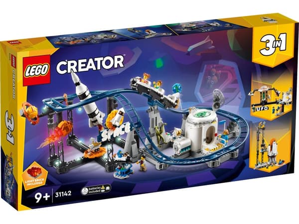 LEGO® Creator 3in1 Bergochdalbana med rymdtema 31142