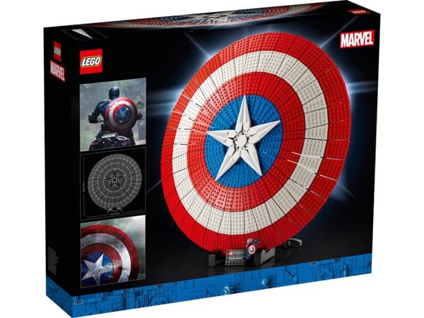 LEGO® Marvel Captain Americas sköld 76262