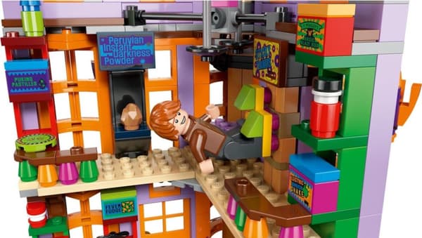 LEGO Harry Potter Diagongränden Weasleys vassa varor 76422