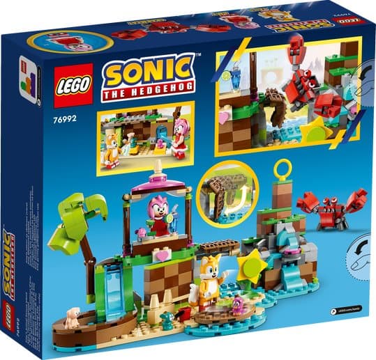 LEGO Sonic Amys djurräddningsö 76992