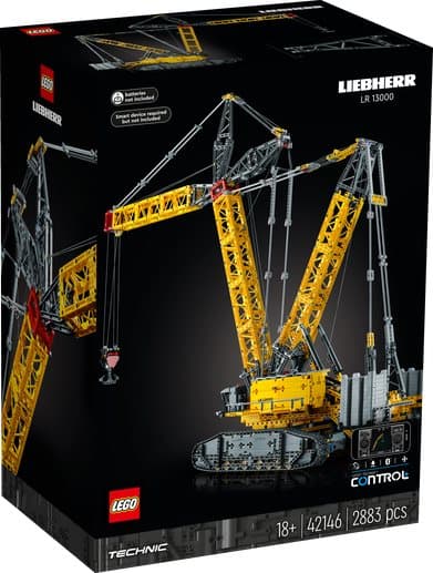 LEGO Technic Liebherr bandkran LR 13000