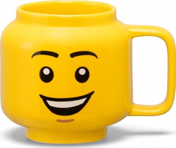LEGO Boy (Smiling) Keramikkkrus lite hode