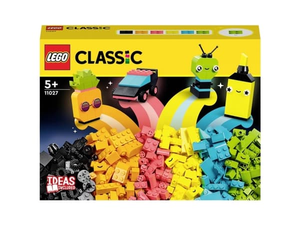 LEGO Classic 11027 Kreativ lek med neonfarger
