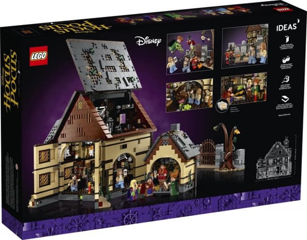 LEGO Ideas Disney Hocus Pocus Systrarna Sandersons stuga 21341