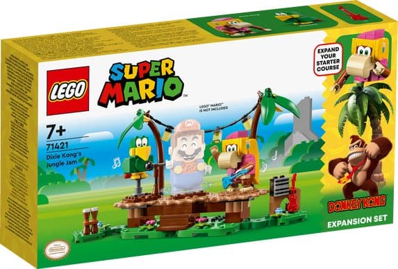 LEGO Super Mario Dixie Kongs djungeljam Expansionsset 71421