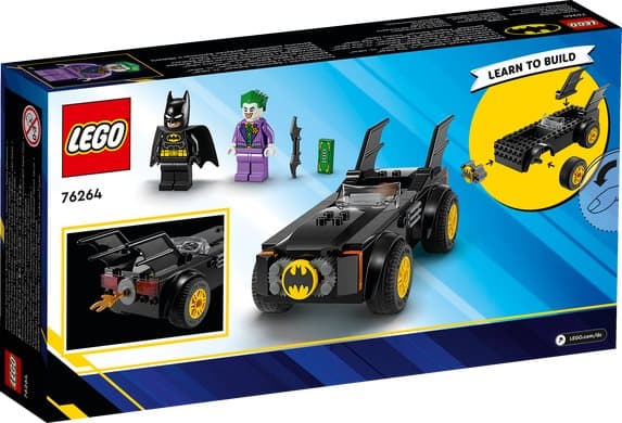 LEGO Super Heroes 4+ Batmobile jakt: Batman mot The Joker 76264