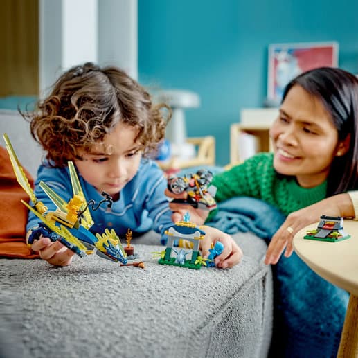 LEGO Ninjago 4+ Nyas och Arins drakungestrid 71798