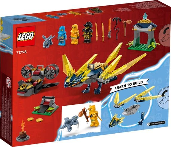 LEGO Ninjago 4+ Nyas och Arins drakungestrid 71798