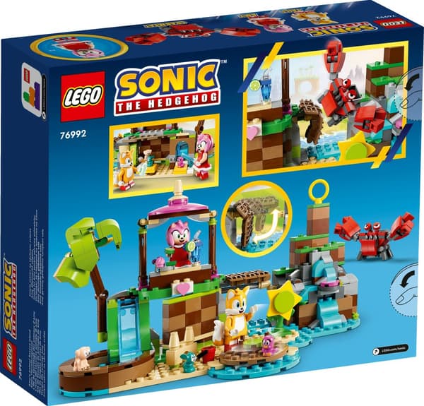 Dyreredningsøya til Amy LEGO®  Sonic the Hedgehog™ (76992)