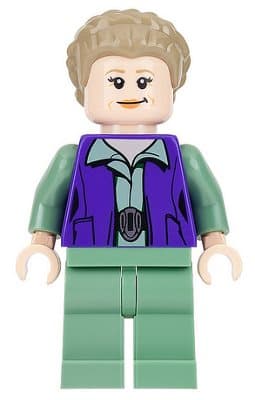 Lego Figurer Star Wars General Leia Green BL4
