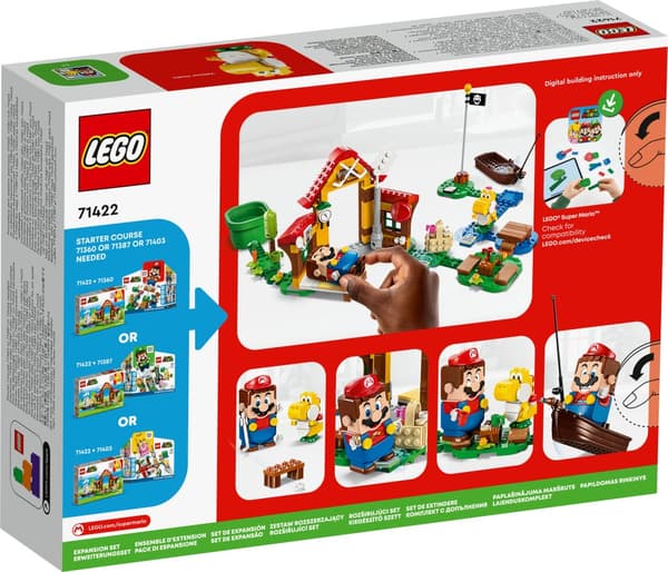 Picknick vid Marios hus – Expansionsset LEGO® Super Mario (71422)